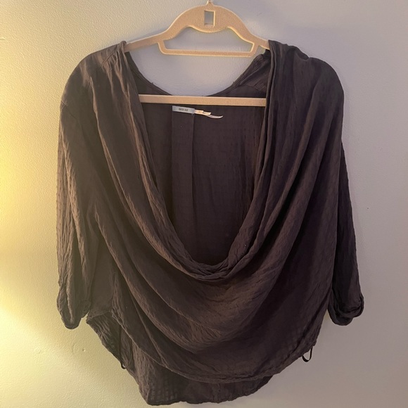 Urban Outfitters navy blue top